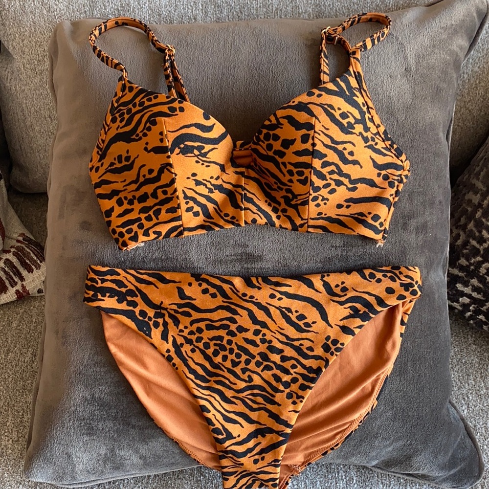 Animal Print Bikini